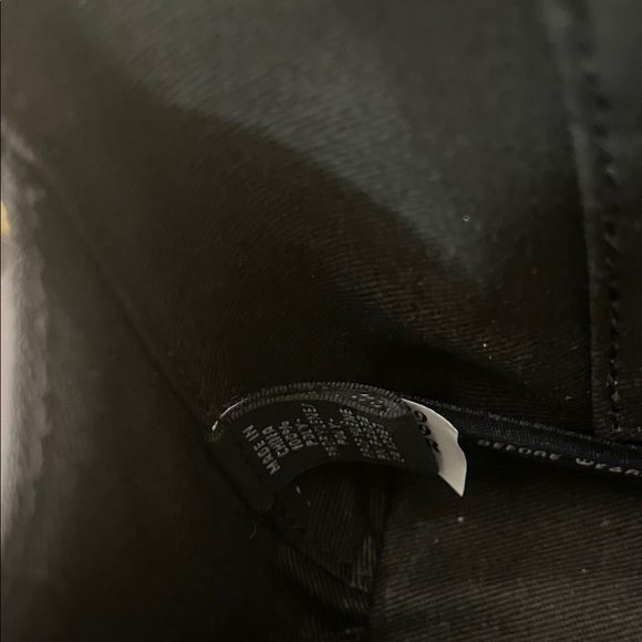 Banana Republic Elegant Black Clutch with Gold Accent - Picture 4 of 5